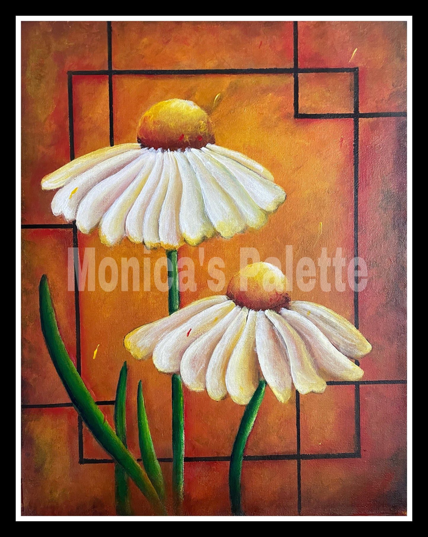 Coloring Page - Daisies Coloring Page