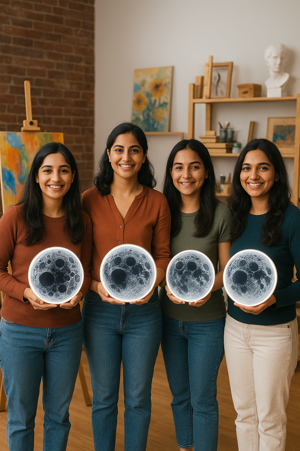 Moon Lamp Workshop -2025 Art Classes