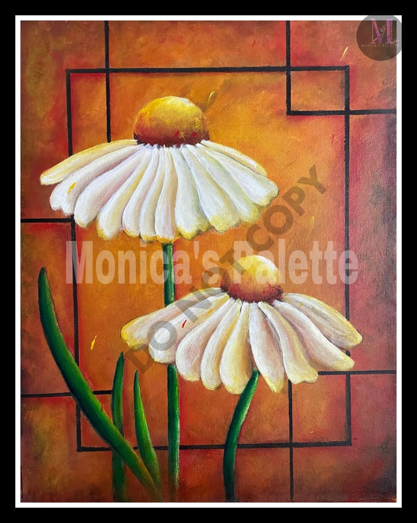 Coloring Page - Daisies Coloring Page