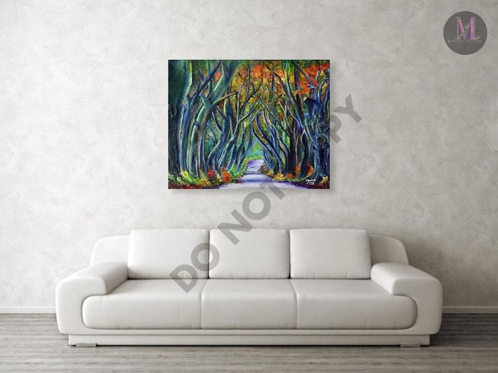 Enchanted Nature - Acrylic Painting | Wall Decor Canvas Prints