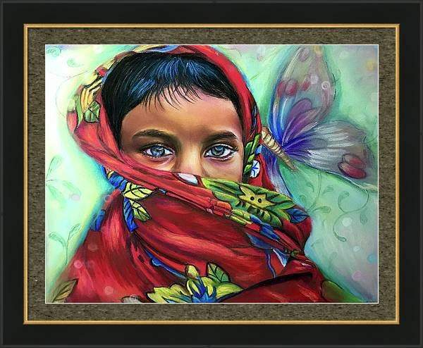 Innocence - Pastel Original Painting Sheet