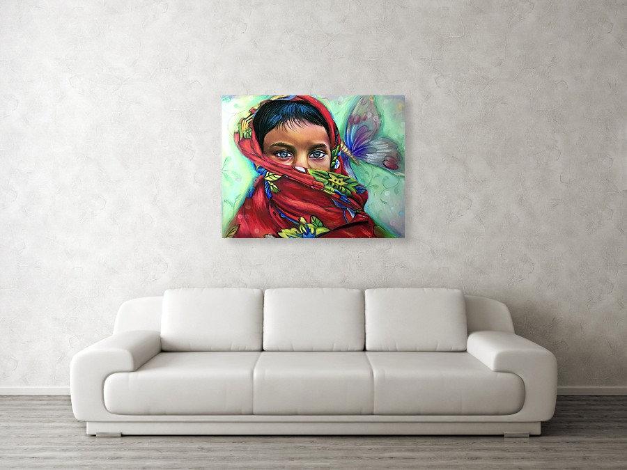 Innocence - Pastel Original Painting Sheet