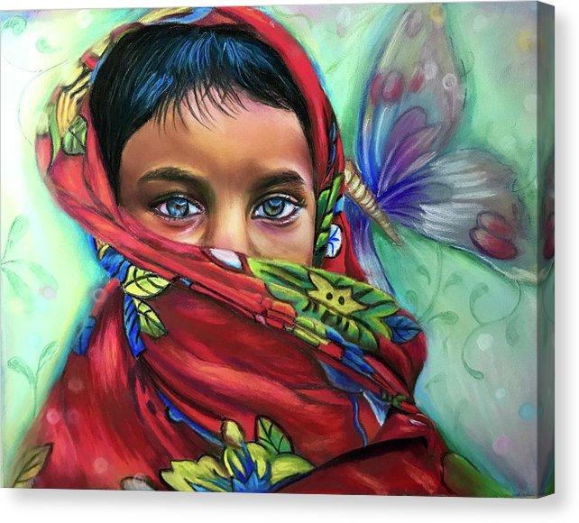 Innocence - Pastel Original Painting Sheet