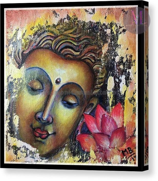 Buddha - Canvas Prints Wall Decor Handmade Painting Painting