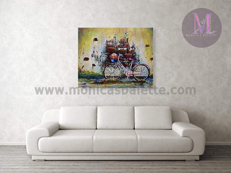 Memory Lane - Acrylic Original Painting