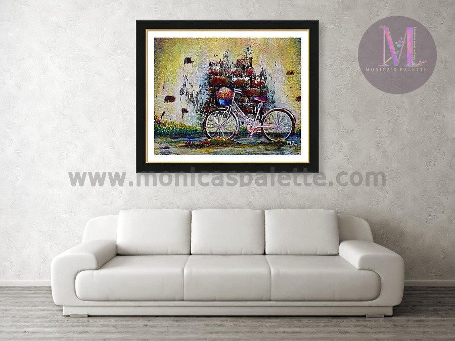Memory Lane - Acrylic Original Painting