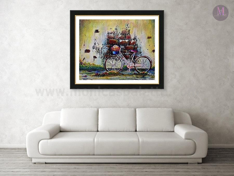 Memory Lane - Acrylic Original Painting
