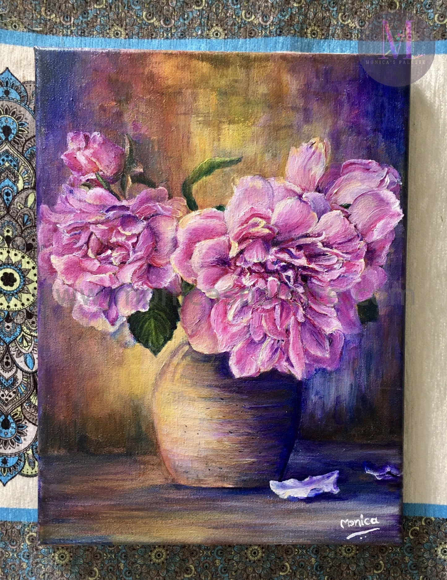 Flowers - Acrylic Original Painting