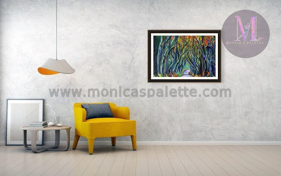 Enchanted Nature - Acrylic Painting | Wall Decor Canvas Prints