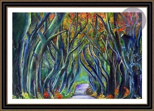 Enchanted Nature - Acrylic Painting | Wall Decor Canvas Prints