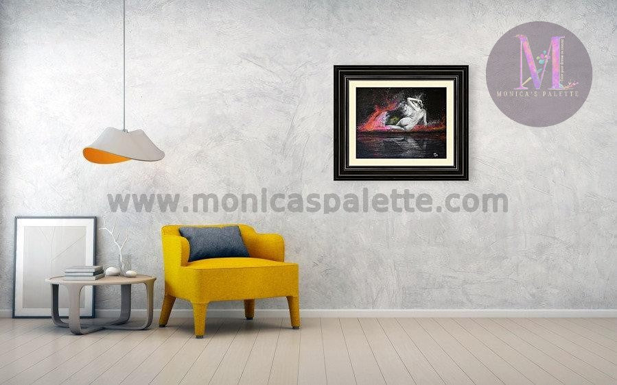 Serenity - Acrylic Art And Canvas Prints Painting