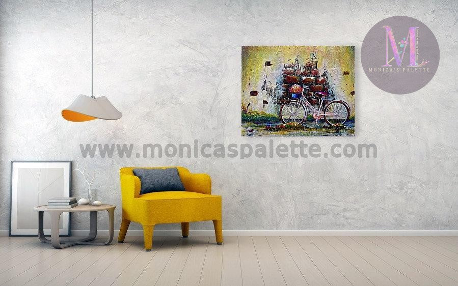 Memory Lane - Acrylic Original Painting
