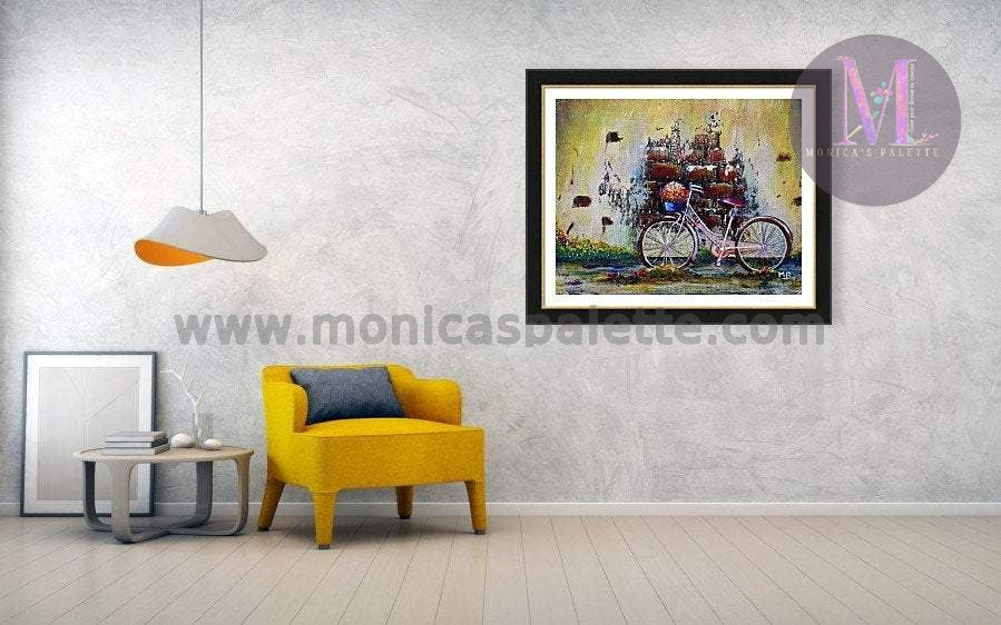 Memory Lane - Acrylic Original Painting