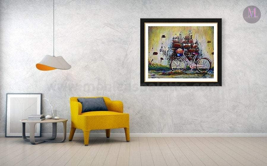 Memory Lane - Acrylic Original Painting