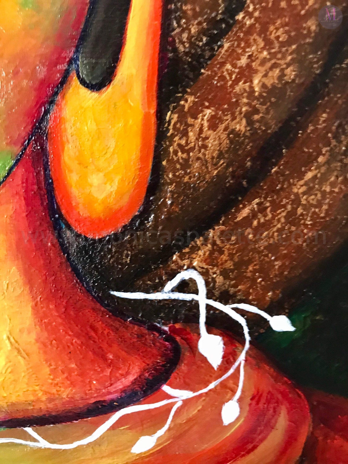 Buddha Acrylic Original Artwork For Your Home Painting