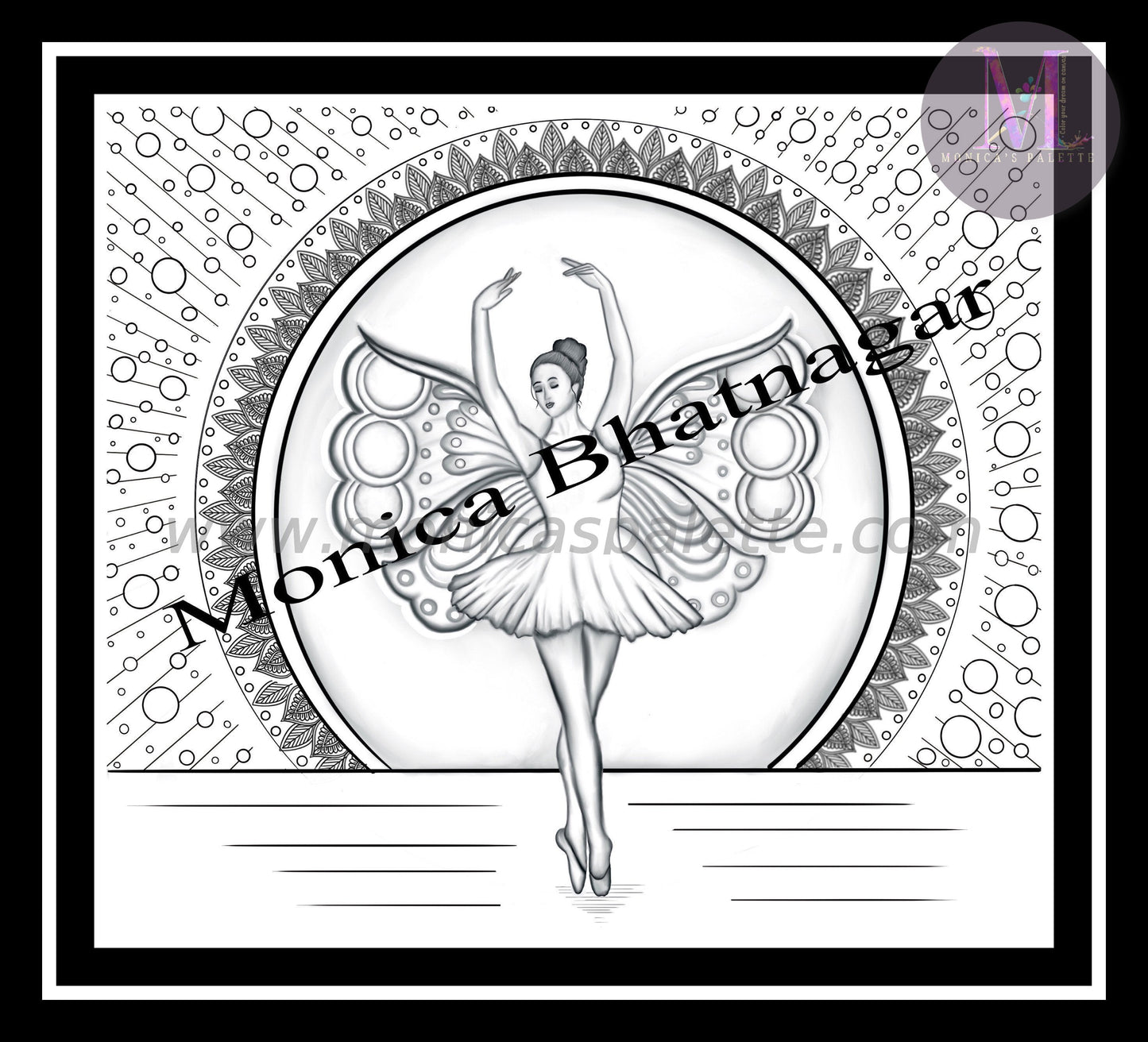 Usd 1.49 Only Coloring Page Modern Line Drawing Printable Dancing Is Like Dreaming With Your Feet