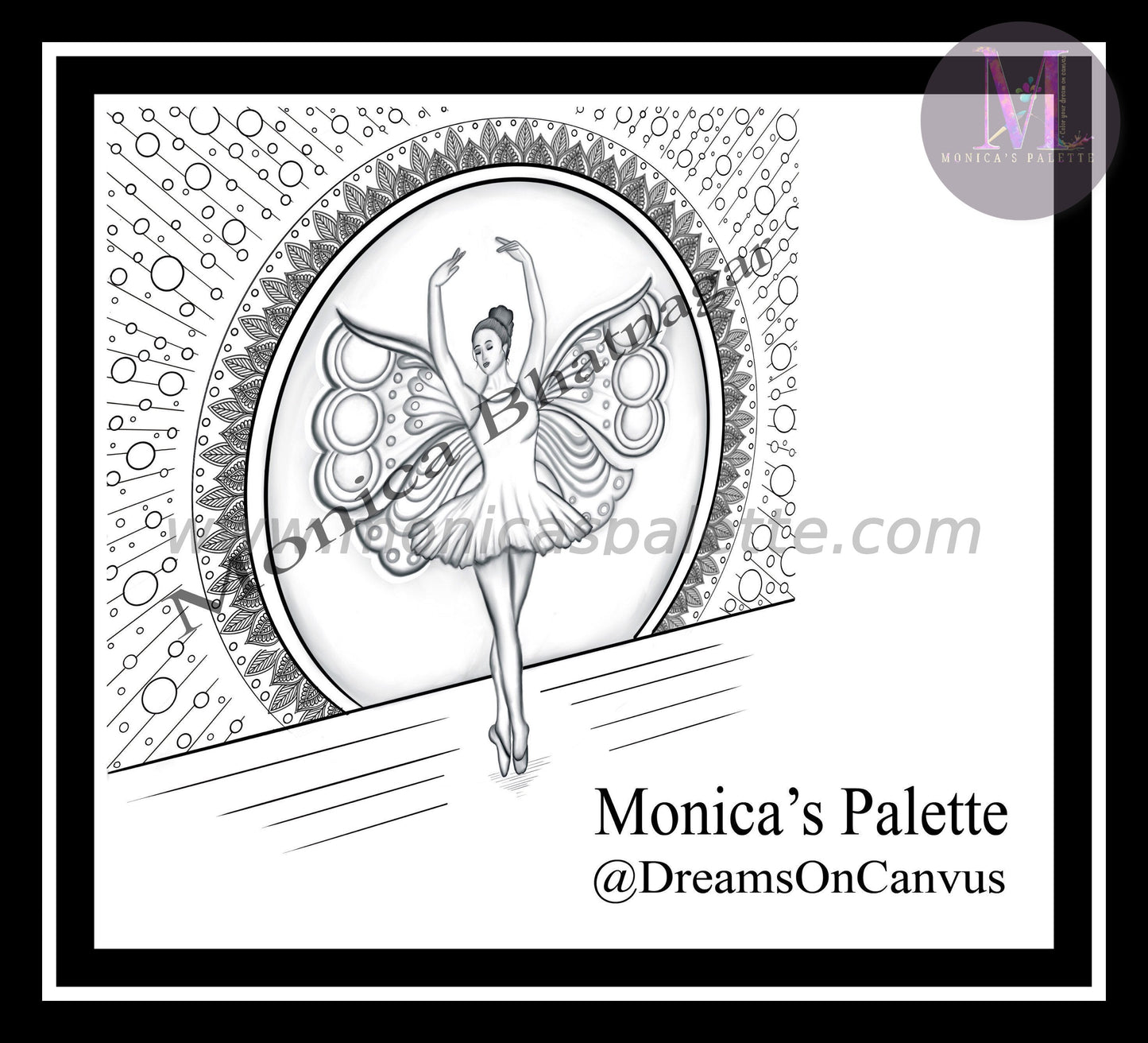 Usd 1.49 Only Coloring Page Modern Line Drawing Printable Dancing Is Like Dreaming With Your Feet