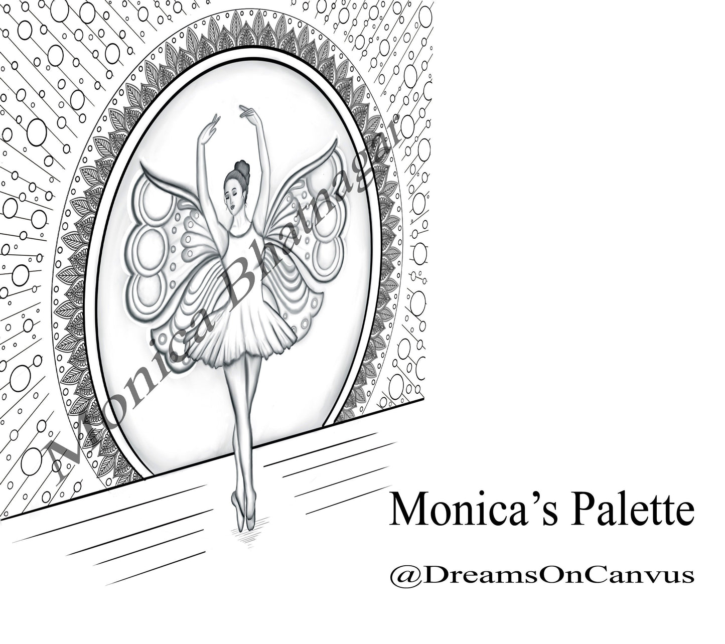 Usd 1.49 Only Coloring Page Modern Line Drawing Printable Dancing Is Like Dreaming With Your Feet