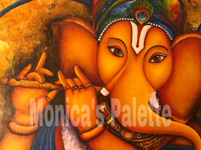 Ganesha Painting - Journey