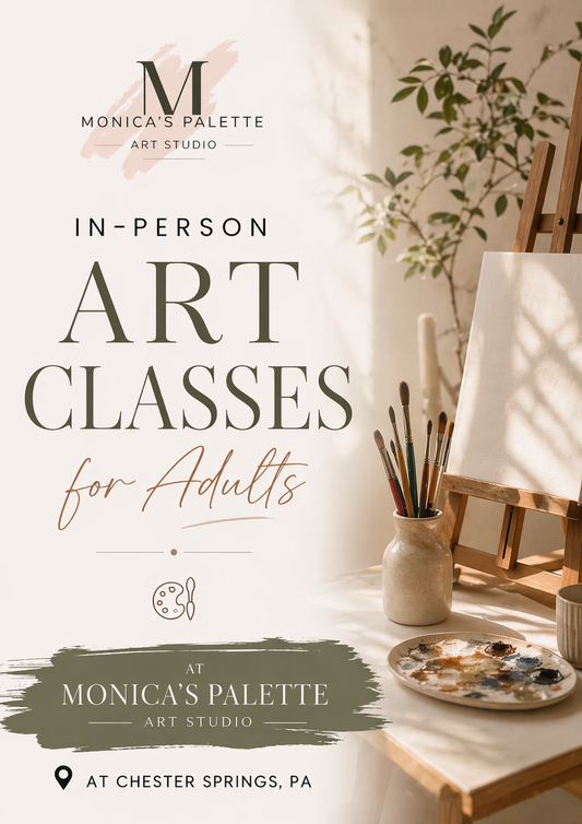 In-Person Art Classes for Adults – Chester Springs, PA