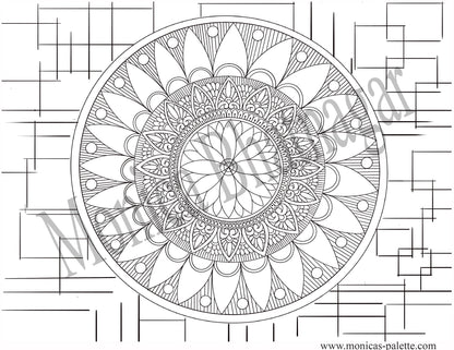 Mandala - Coloring Page Coloring Page