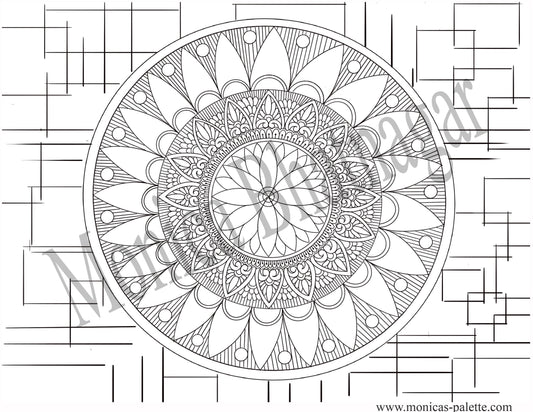 Mandala - Coloring Page Coloring Page