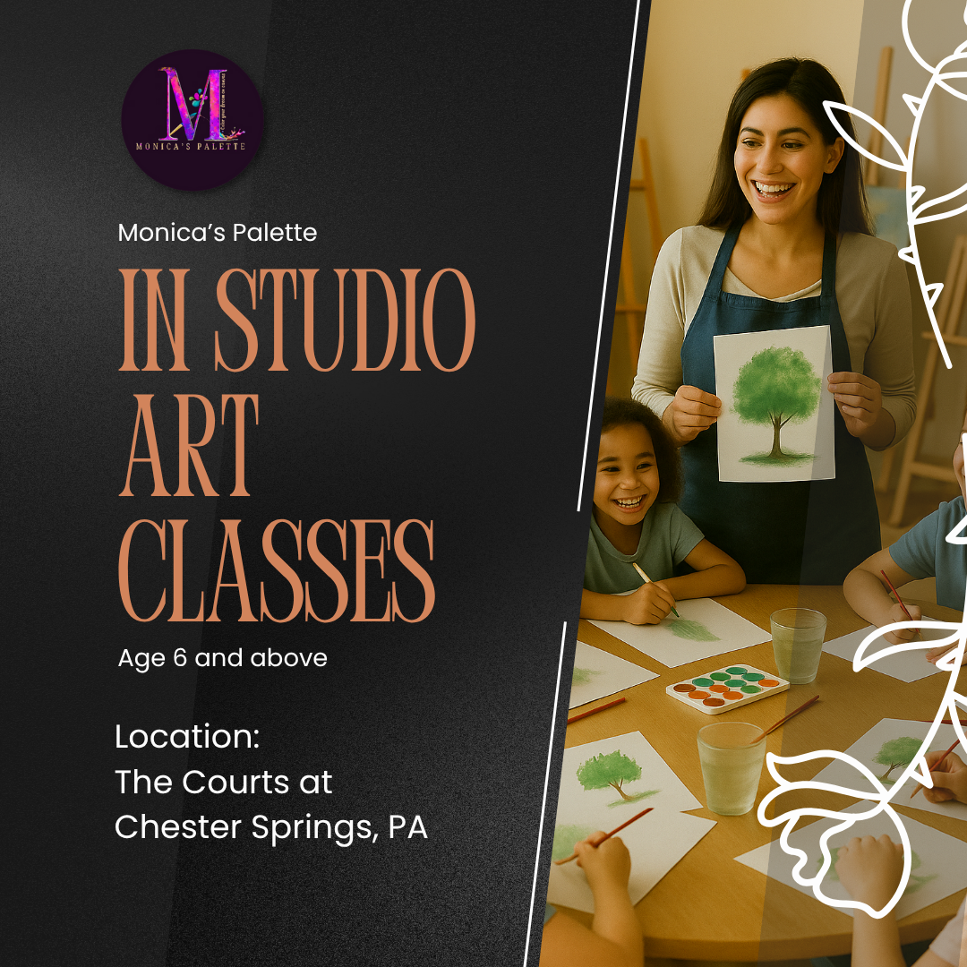 In person Art Classes For Kids - Chester Springs, PA