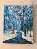 Abstract - Palette Knife Painting Wall Decor