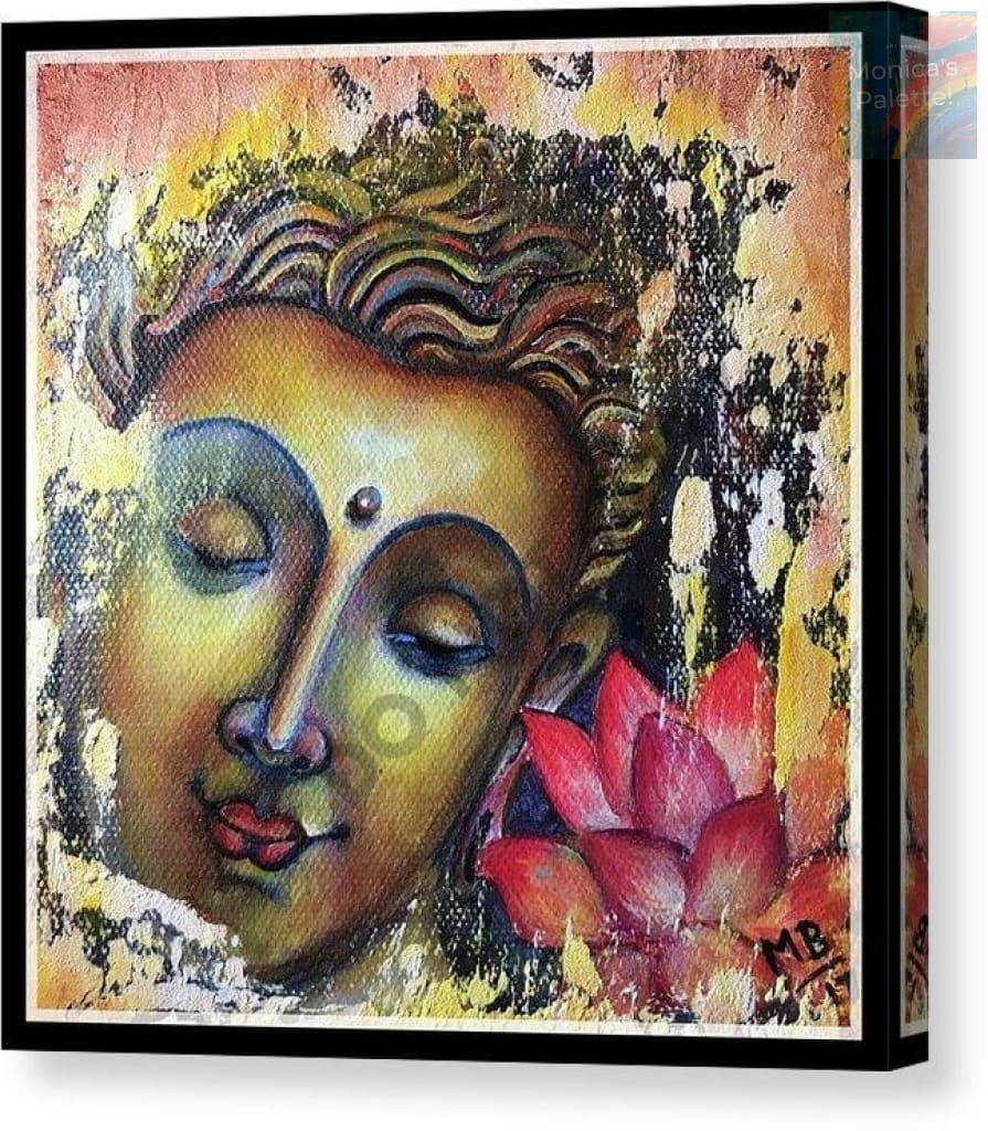 Buddha - Canvas Prints Wall Decor Handmade Painting Painting