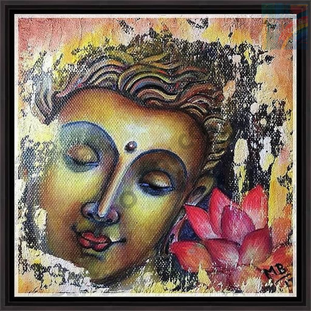 Buddha - Canvas Prints Wall Decor Handmade Painting Painting