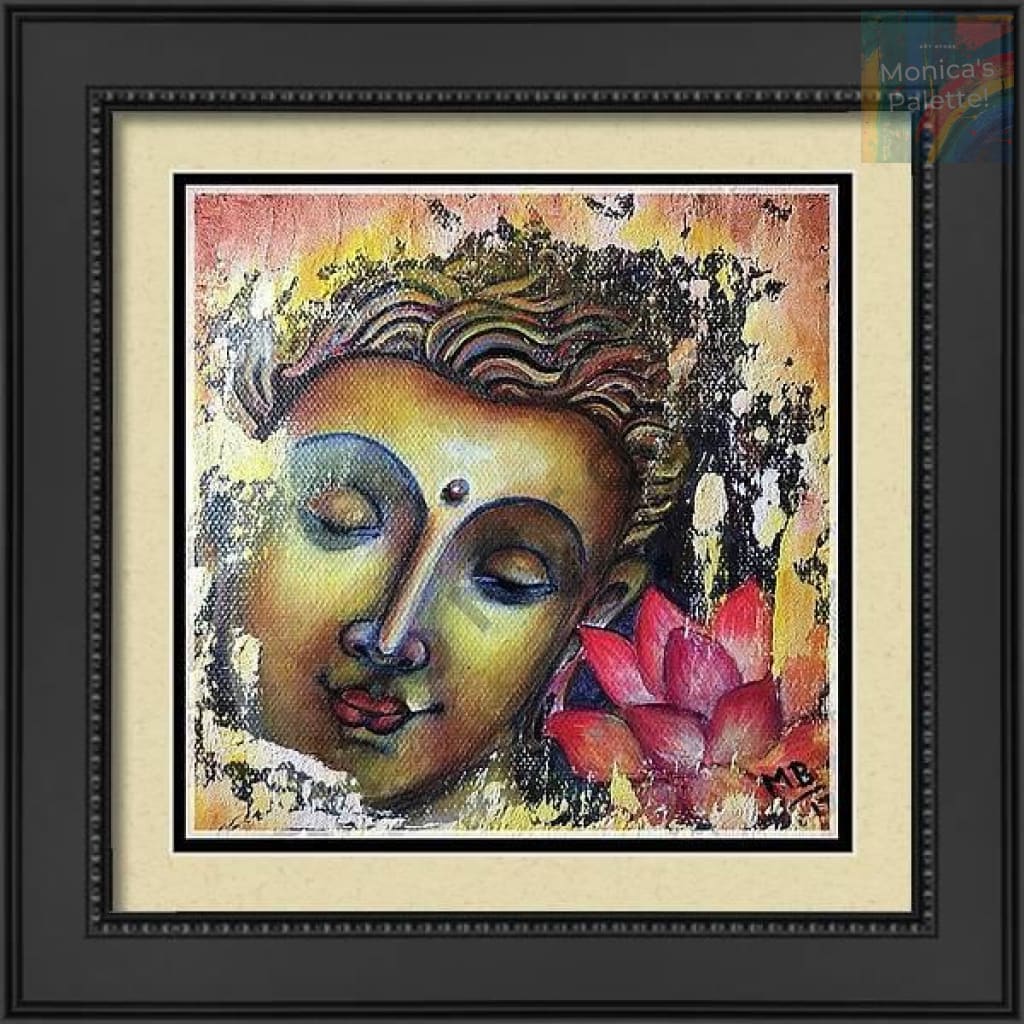 Buddha - Canvas Prints Wall Decor Handmade Painting Print 8 X Painting