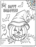Coloring Page - Halloween Coloring Page