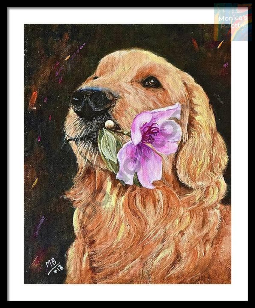 Custom Pet Portrait Handmade On Acrylic Painting