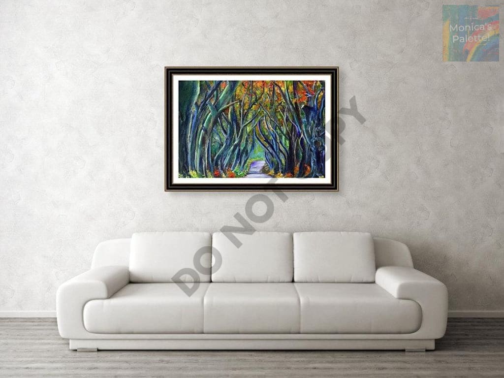 Enchanted Nature - Acrylic Painting | Wall Decor Canvas Prints