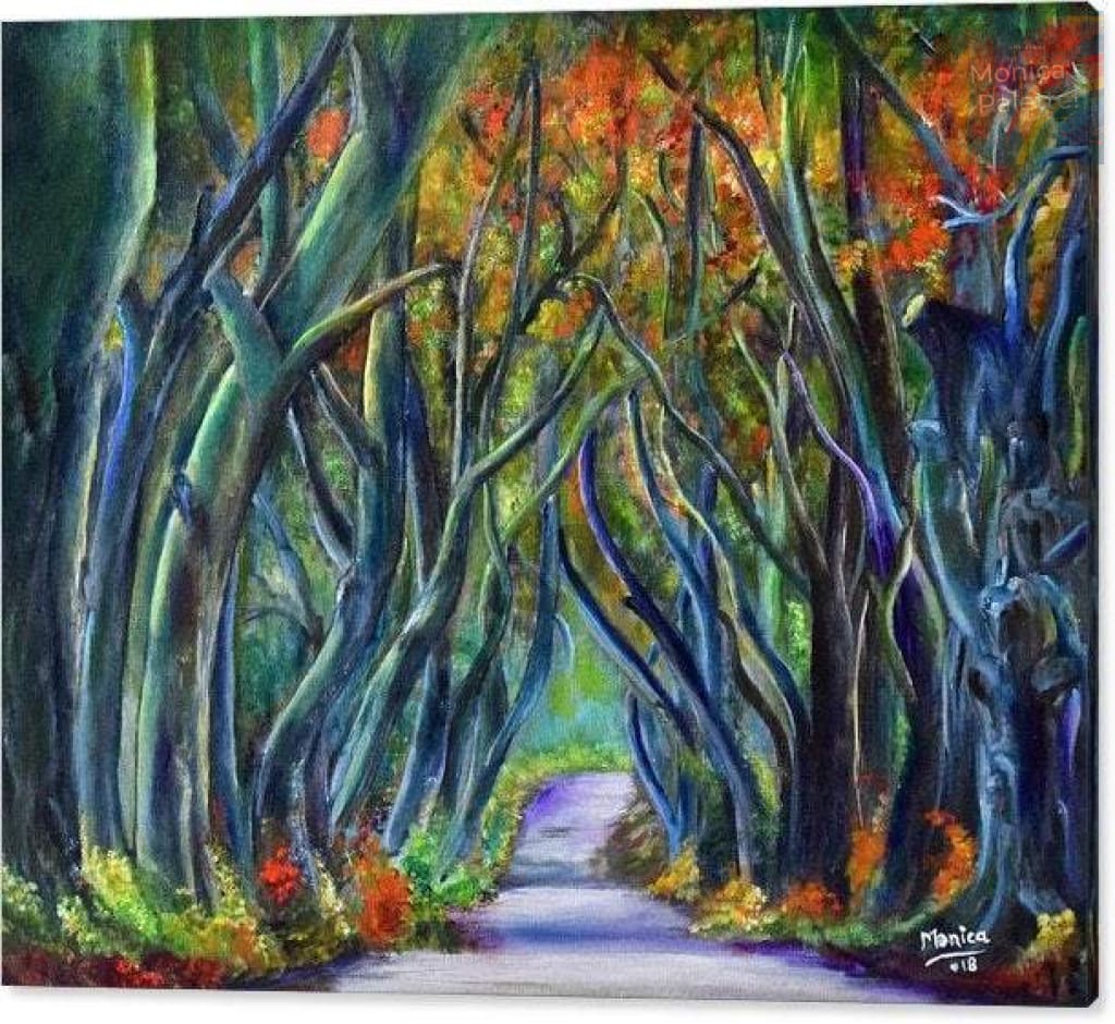 Enchanted Nature - Acrylic Painting | Wall Decor Canvas Prints