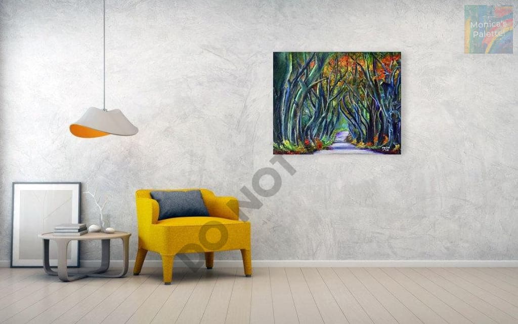 Enchanted Nature - Acrylic Painting | Wall Decor Canvas Prints