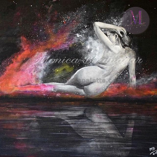Serenity - Acrylic Art And Canvas Prints Original Painting / 16X20