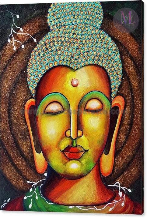 Buddha Acrylic Original Artwork For Your Home Painting