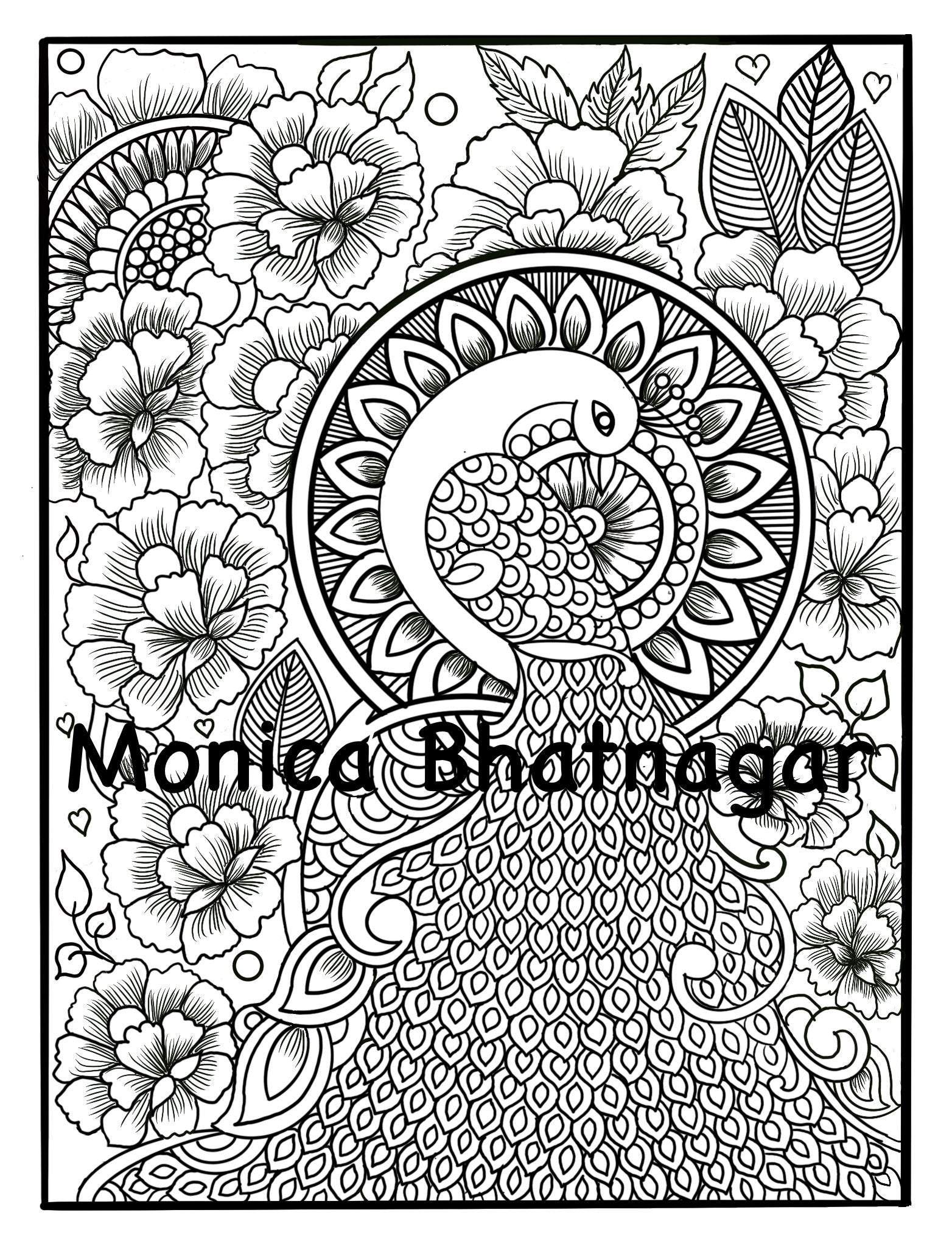 Usd 1.49 Only Coloring Page Low Cost Printable Page Adult Coloring Books