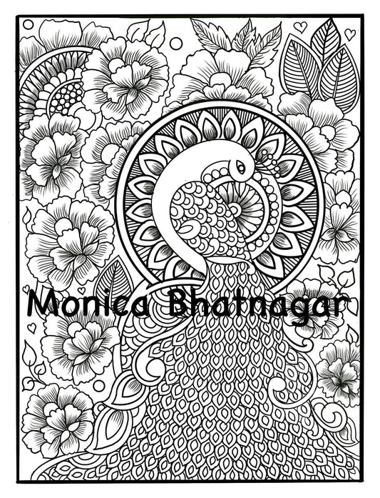 Usd 1.49 Only Coloring Page Low Cost Printable Page Adult Coloring Books