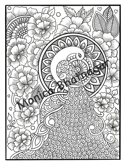 Usd 1.49 Only Coloring Page Low Cost Printable Page Adult Coloring Books