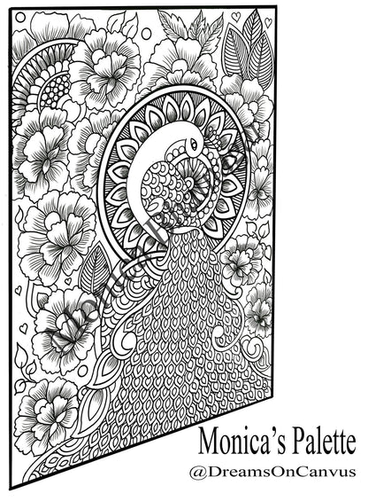 Usd 1.49 Only Coloring Page Low Cost Printable Page Adult Coloring Books