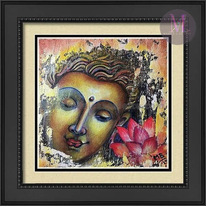 Buddha - Canvas Prints Wall Decor Handmade Painting Print 8 X Painting