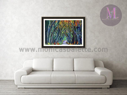 Enchanted Nature - Acrylic Painting | Wall Decor Canvas Prints