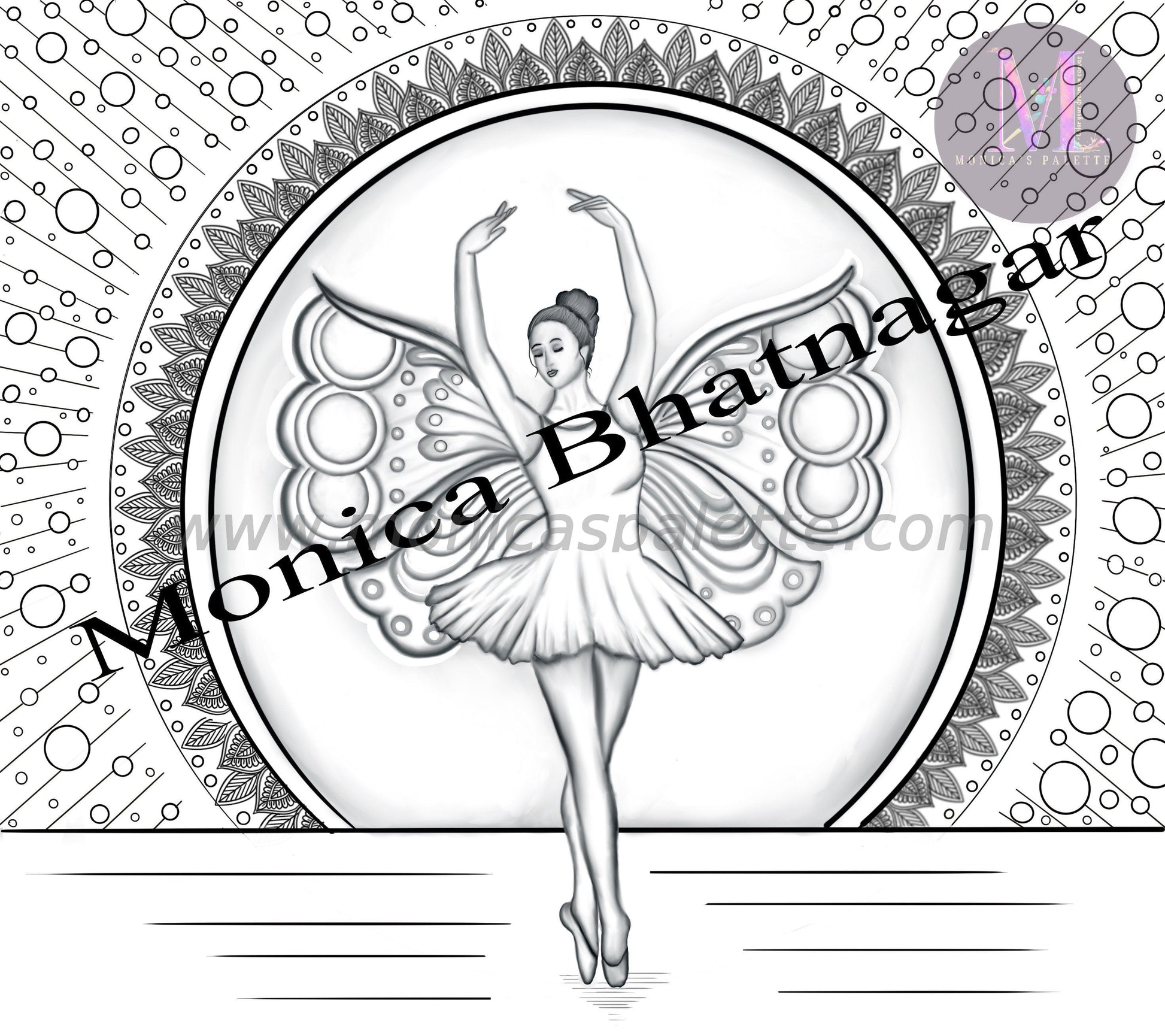 Usd 1.49 Only Coloring Page Modern Line Drawing Printable Dancing Is Like Dreaming With Your Feet