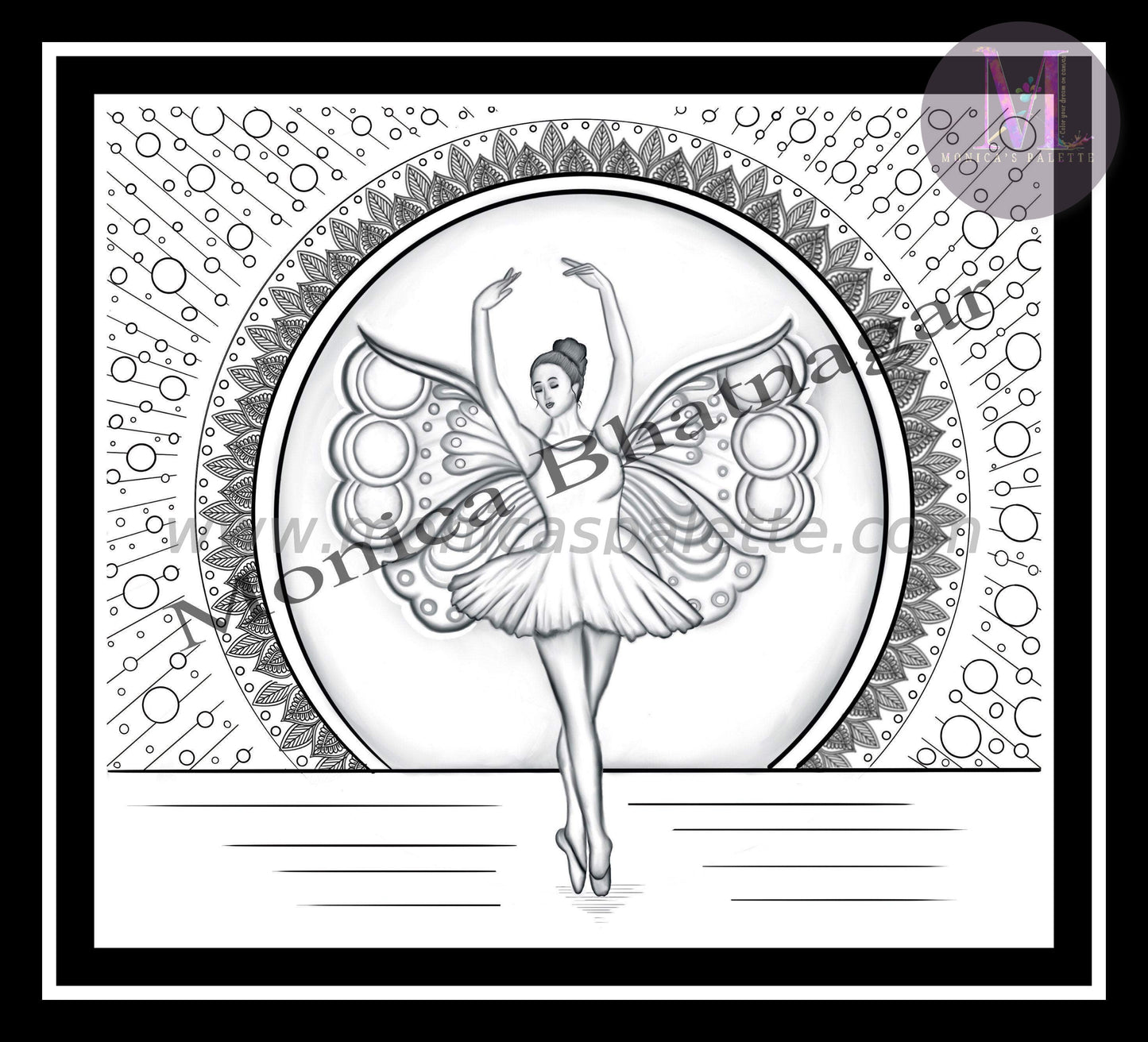 Usd 1.49 Only Coloring Page Modern Line Drawing Printable Dancing Is Like Dreaming With Your Feet