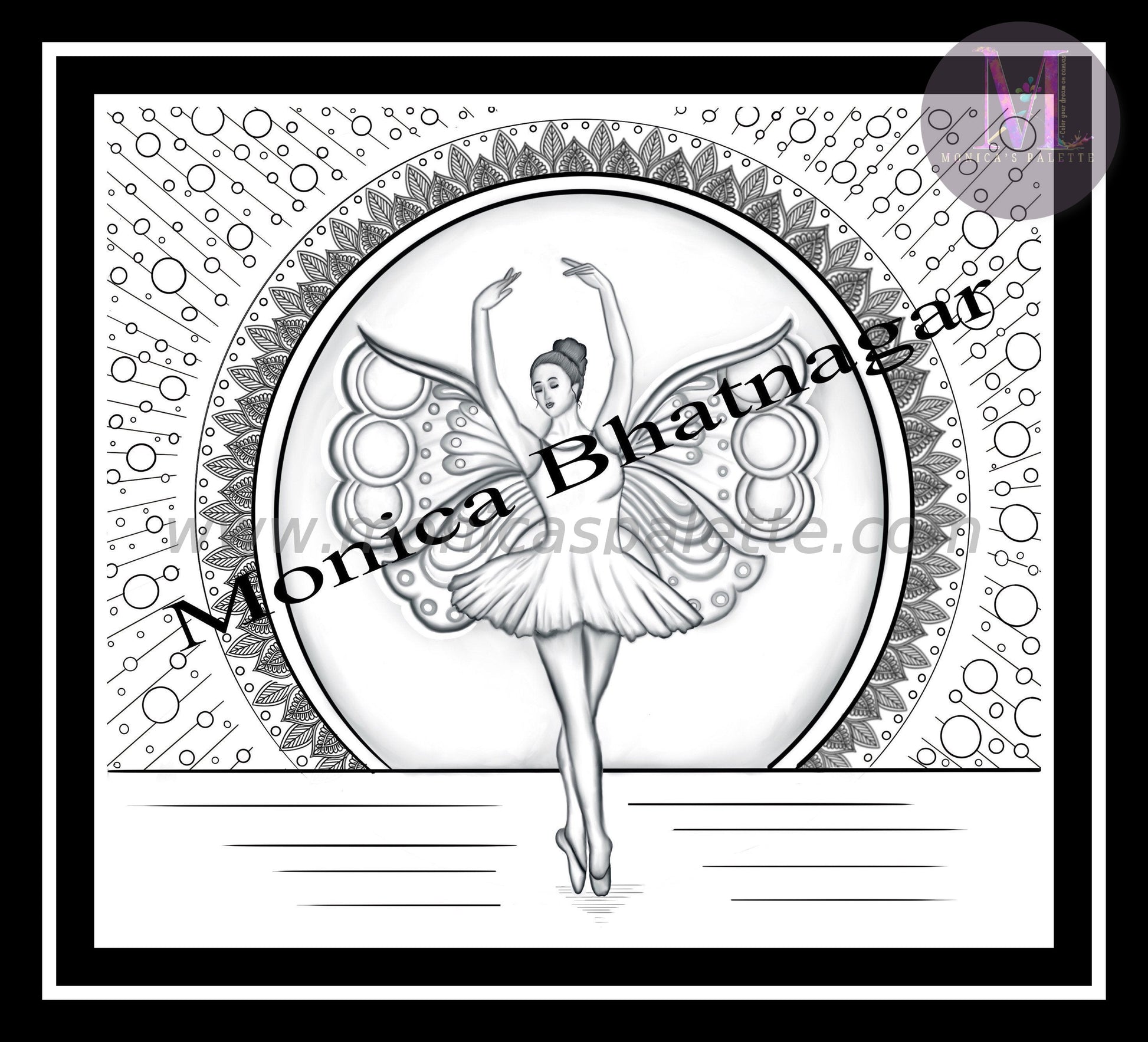 Usd 1.49 Only Coloring Page Modern Line Drawing Printable Dancing Is Like Dreaming With Your Feet