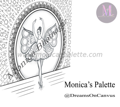 Usd 1.49 Only Coloring Page Modern Line Drawing Printable Dancing Is Like Dreaming With Your Feet