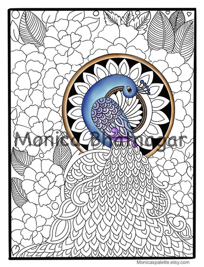 Usd 1.49 Only Coloring Page Low Cost Printable Page Adult Coloring Books
