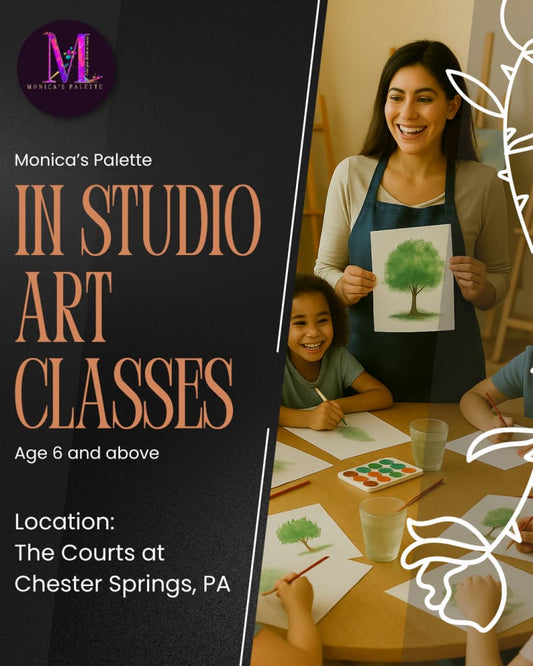In person Art Classes - Chester Springs PA Art Classes